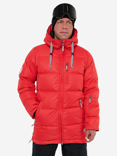 Куртка пуховая Eclipse "Вирус Batzzilla", Красный