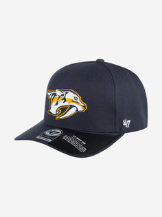 Бейсболка 47 BRAND H-CLZOE30WBP Nashville Predators NHL (синий), Синий 47