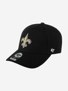Бейсболка 47 BRAND F-MVP20WBV-BK New Orleans Saints NFL (черный), Черный 47