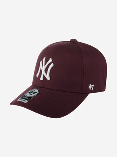Бейсболка 47 BRAND B-MVPSP17WBP-PJ New York Yankees MLB (фиолетовый), Фиолетовый 47