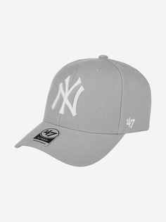 Бейсболка 47 BRAND B-MVPSP17WBP New York Yankees MLB (серый), Серый 47