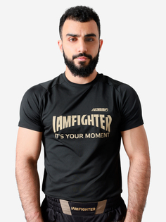 Футболка для единоборств IAMF Octagon, Черный Iamfighter
