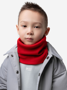 Шарф (Снуд) двухслойный детский bodo, Красный