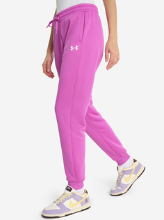 Брюки женские Under Armour UA Armour Fleece, Фиолетовый