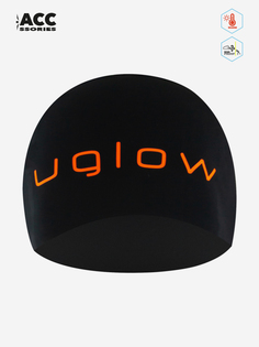 ШАПКА ДЛЯ БЕГА | BLACK ORANGE, Черный Uglow