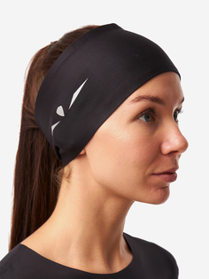ПОВЯЗКА RUN HEADBAND | BLACK HI VIZ, Черный Uglow