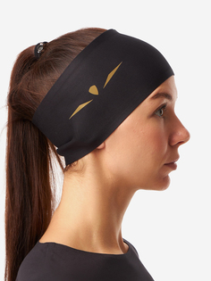 ПОВЯЗКА RUN HEADBAND | BLACK GOLD, Черный Uglow