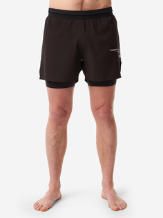 ШОРТЫ С ПОЯСОМ МУЖСКИЕ ELEVATE SHORT 5 | BLACK, Черный Uglow