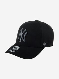Бейсболка 47 BRAND B-MVP17WBV-BKAH New York Yankees MLB (черный), Черный 47