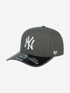 Бейсболка 47 BRAND B-CLZOE17WBP New York Yankees MLB (серый), Серый 47