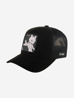 Бейсболка с сеточкой CAPSLAB CL/PKM5/1/PCT/MEW Pokemon Mewtwo (черный), Черный Capslab®
