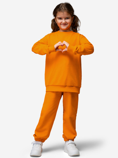 Костюм для девочек оверсайз Happyfox, Оранжевый