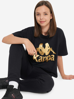 Футболка для девочек Kappa, Черный