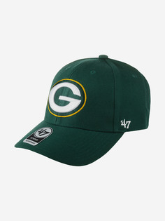 Бейсболка 47 BRAND F-MVP12WBV-DGA Green Bay Packers NFL (зеленый), Зеленый 47