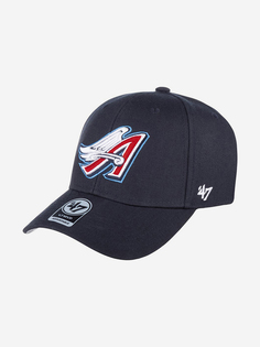 Бейсболка 47 BRAND BCPTN-MVP04WBV Los Angeles Angels MLB (синий), Синий 47