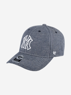 Бейсболка 47 BRAND B-EMERM17HVP New York Yankees MLB (синий), Синий 47