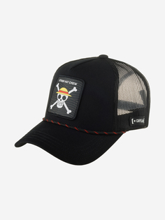 Бейсболка с сеточкой CAPSLAB CL/OP4/1/CT/SKU One Piece Skull (черный), Черный Capslab®
