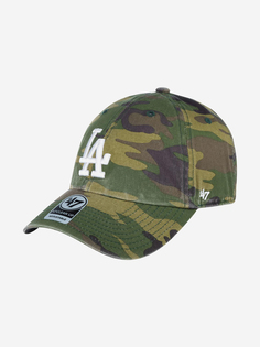 Бейсболка 47 BRAND B-CARGW12GWSNL Los Angeles Dodgers MLB (оливковый), Мультицвет 47