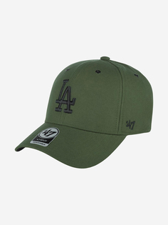 Бейсболка 47 BRAND B-AERIL12GWS Los Angeles Dodgers MLB (оливковый), Мультицвет 47