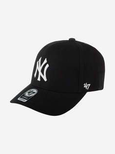 Бейсболка 47 BRAND B-MVPSP17WBP-BK New York Yankees MLB (черный), Черный 47