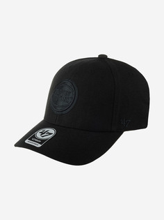 Бейсболка 47 BRAND K-MVP07WBV-BKB Detroit Pistons NBA (черный), Черный 47