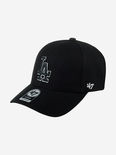 Бейсболка 47 BRAND B-MVP12WBV-BKС Los Angeles Dodgers MLB (черный), Черный 47