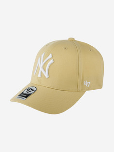 Бейсболка 47 BRAND B-MVPSP17WBP-LG New York Yankees MLB (желтый), Желтый 47