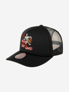 Бейсболка с сеточкой MITCHELL NESS HHSS6883-CLBYYPPPBLCK And 1 (черный), Черный Mitchell&Ness