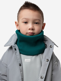 Шарф (Снуд) двухслойный детский bodo, Зеленый
