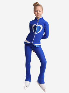 Костюм спортивный "Тутти-Фрутти" для фигурного катания IceDress, Синий