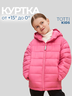 Cтеганная куртка для девочек TOTTI KIDS, Розовый