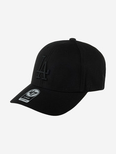 Бейсболка 47 BRAND B-MVPSP12WBP-BKB Los Angeles Dodgers MLB (черный), Черный 47
