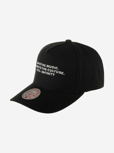Бейсболка MITCHELL NESS HHSS7568-CLBYYPPPBLCK Hip Hop (черный), Черный Mitchell&Ness