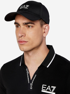 Бейсболка EA7 Baseball Hat, Черный