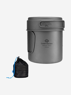 Набор посуды Titanium compact pot, Серебряный King Camp