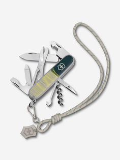 Нож складной Victorinox Companion New York Style, 91 мм, 16 функций, чехол, Зеленый