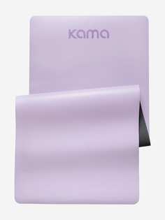 Коврик для йоги и фитнеса Каучук полиуретан/ Nonslip/ Kama/ лиловый, Фиолетовый