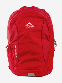 Рюкзак туристический, 25L, PAYER, Эмори, Красный, Красный