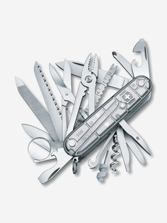 Нож складной Victorinox SwissChamp, 91 мм, 31 функция, Серебряный