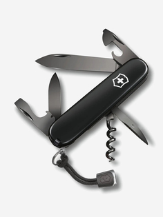 Нож складной Victorinox Spartan, 91 мм, 12 функций, Черный