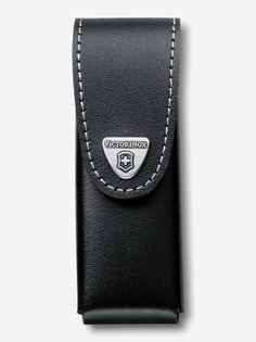 Чехол Victorinox для ножей 111 мм, до 6 уровней, кожаный, Черный