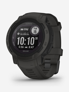 Спортивные наручные часы Garmin Instinct 2 Solar Graphite,
