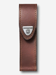 Чехол Victorinox для ножей 111 мм, 2-4 уровня, кожаный, Коричневый