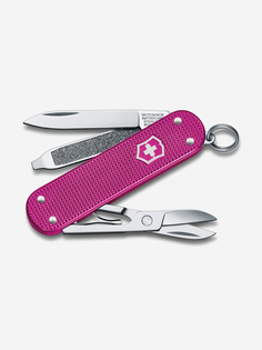 Нож складной Victorinox Classic SD Alox Colors, 58 мм, 5 функций, Розовый