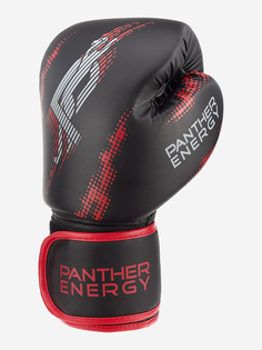 Боксерские перчатки SERIES LIGHTNING RED PANTHER ENERGY, Черный