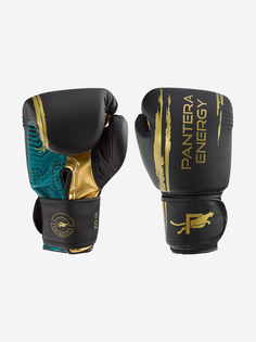 Боксерские перчатки SERIES ULTIMATUM GOLD PANTHER ENERGY, Черный