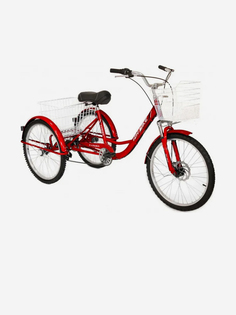 Трехколесный велосипед для взрослых Izh-Bike (Иж-Байк) Фермер 24", Красный