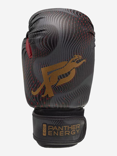 Боксерские перчатки SERIES KIDS GRAY-GOLD PANTHER ENERGY, Серый