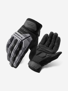 Перчатки ROCKBROS Thickened р. M черные. Длинные пальцы. С защитой, Черный
