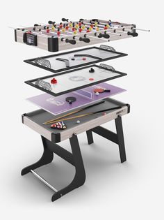 Игровой стол складной UNIX Line Трансформер 5 в 1 (108х59 cм), Мультицвет